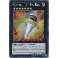 Number 11: Big Eye - GAOV-EN090 - Secret Rare 1st Edition NM