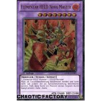 Ultimate Rare GERMAN Elemental Hero Nova Master - GENF-DE093 1st Edition NM