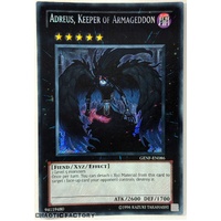 GENF-EN086 Adreus, Keeper of Armageddon Secret Rare Unlimited Edition NM