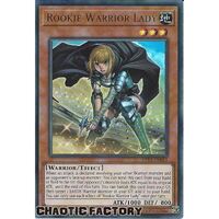 GFP2-EN043 Rookie Warrior Lady Ultra Rare 1st Edition NM