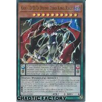 GFP2-EN080 Go! - D/D/D Divine Zero King Rage Ultra Rare 1st Edition NM