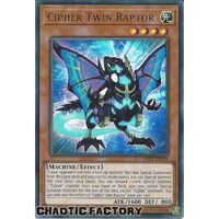 GFP2-EN109 Cipher Twin Raptor Ultra Rare 1st Edition NM