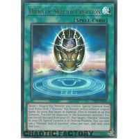 GFTP-EN005 Hieratic Seal of Creation Ultra Rare 1st Edition NM