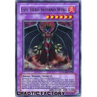 Evil Hero Inferno Wing - GLAS-EN038 - Ultra Rare Unlimited LP