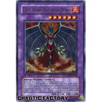 Evil Hero Inferno Wing - GLAS-EN038 - Ultra Rare 1st Edition NM
