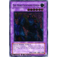 Ultimate Rare - Evil Hero Lightning Golem - GLAS-EN039 Unlimited NM