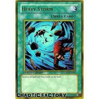 GLD1-EN031 Heavy Storm Gold Ultra Rare LIMITED EDITION LP