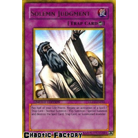 Solemn Judgment - GLD2-EN044 - Gold Rare NM