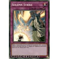 COLLECTORS RARE GRCR-EN059 Solemn Strike 1st Edition NM