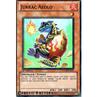 Jurrac Aeolo - HA04-EN017 - Super Rare NM 1st Edition