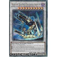 HAC1-EN092 Ally of Justice Decisive Armor Duel Terminal Ultra Parallel Rare 1st Edition NM