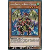 HAC1-EN173 Armed Dragon, the Armored Dragon Secret Rare 1st Edition NM