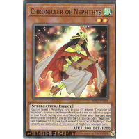 Yugioh HISU-EN003 Chronicler of Nephthys Super Rare 1st Edition NM