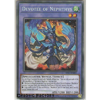 Yugioh HISU-EN005 Devotee of Nephthys Secret Rare 1st Edition NM