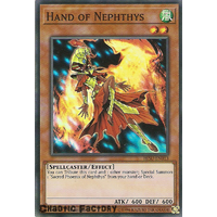 Yugioh HISU-EN013 Hand of Nephthys Super Rare 1st Edition NM