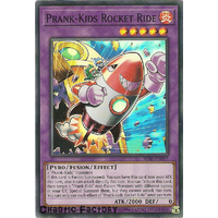 Yugioh HISU-EN017 Prank-Kids Rocket Ride Super Rare 1st Edition NM