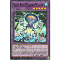 Yugioh HISU-EN018 Prank-Kids Weather Washer Super Rare 1st Edition NM