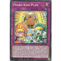 Yugioh HISU-EN026 Prank-Kids Plan Super Rare 1st Edition NM