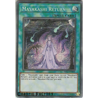 Yugioh HISU-EN038 Mayakashi Return Secret Rare 1st Edition NM