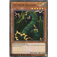 Yugioh HISU-EN046 Thunder Dragon Super Rare 1st Edition NM