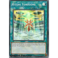 Yugioh HISU-EN054 Ritual Foregone Super Rare 1st Edition NM