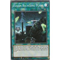 Yugioh HISU-EN058 Fusion Recycling Plant Super Rare 1st Edition NM