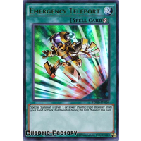 Emergency Teleport - HSRD-EN054 - Ultra Rare 1st Edition NM US PRINT