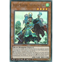 IGAS-EN011 Ancient Warriors - Virtuous Liu Xuan Ultra Rare 1st Edition NM
