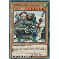 IGAS-EN013 Ancient Warriors - Valiant Zhang De Rare 1st Edition NM