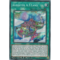 IGAS-EN050 Ignister A.I.Land Secret Rare 1st Edition NM