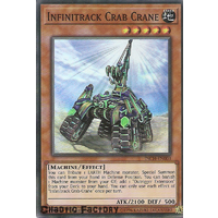 Yugioh INCH-EN003 Infinitrack Crab Crane Super Rare 1st Edtion NM
