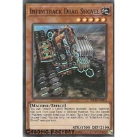 Yugioh INCH-EN004 Infinitrack Drag Shovel Super Rare 1st Edtion NM