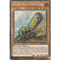 Yugioh INCH-EN005 Infinitrack Trencher Secret Rare 1st Edtion NM