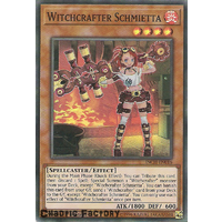 Yugioh INCH-EN016 Witchcrafter Schmietta Super Rare 1st Edtion NM