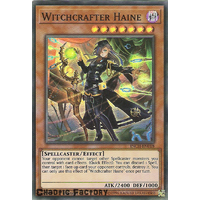 Yugioh INCH-EN018 Witchcrafter Haine Super Rare 1st Edtion NM