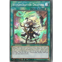 Yugioh INCH-EN023 Witchcrafter Draping Super Rare 1st Edtion NM