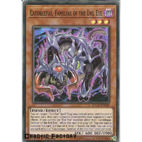 Yugioh INCH-EN029 Catoblepas, Familiar of the Evil Eye Super Rare 1st Edtion NM
