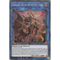 Yugioh INCH-EN031 Zerrziel, Ruler of the Evil Eyed Secret Rare 1st Edtion NM