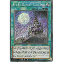 Yugioh INCH-EN033 Evil Eye Domain - Pareidolia Secret Rare 1st Edtion NM