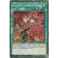 Yugioh INCH-EN034 Evil Eye Awakening Secret Rare 1st Edtion NM