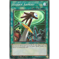 Yugioh INCH-EN042 Hidden Armory Super Rare 1st Edtion NM