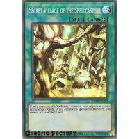Yugioh INCH-EN043 Secret Village of the Spellcasters Super Rare 1st Edtion NM