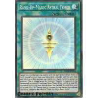 Yugioh INCH-EN044 Rank-Up-Magic Astral Force Super Rare 1st Edtion NM