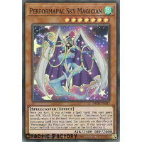 Yugioh INCH-EN047 Performapal Sky Magician Super Rare 1st Edtion NM