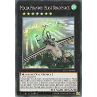 Yugioh INCH-EN051 Mecha Phantom Beast Dracossack Super Rare 1st Edtion NM