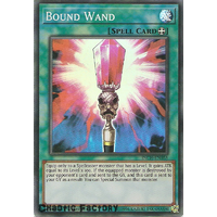 Yugioh INCH-EN055 Bound Wand Super Rare 1st Edtion NM