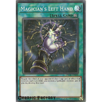 Yugioh INCH-EN058 Magician's Left Hand Super Rare 1st Edtion NM