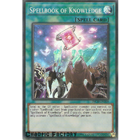 Yugioh INCH-EN059 Spellbook of Knowledge Super Rare 1st Edtion NM