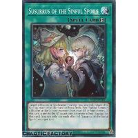 INFO-EN060 Susurrus of the Sinful Spoils Super Rare 1st Edition NM