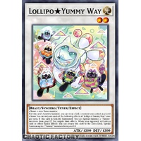 JUSH-EN021 Lollipo★Yummy Way Super Rare 1st Edition NM